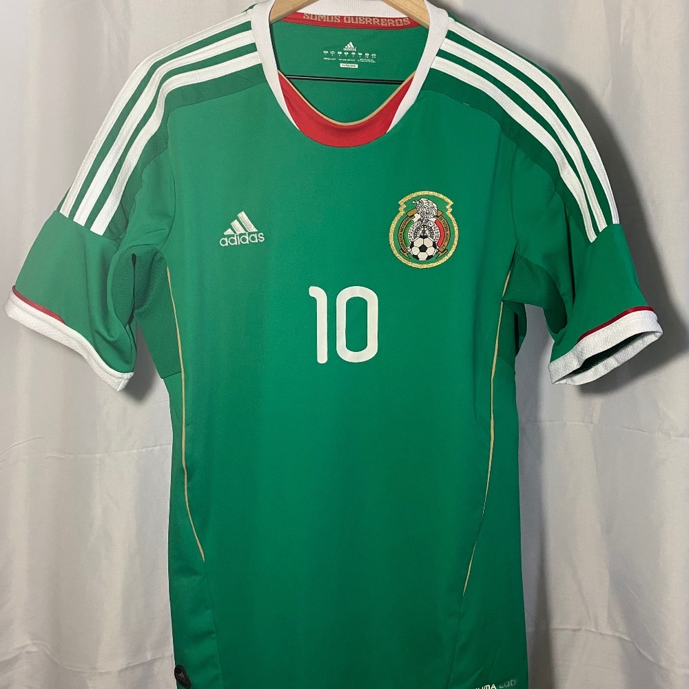 adidas Mexico futbol Jersey Small Green